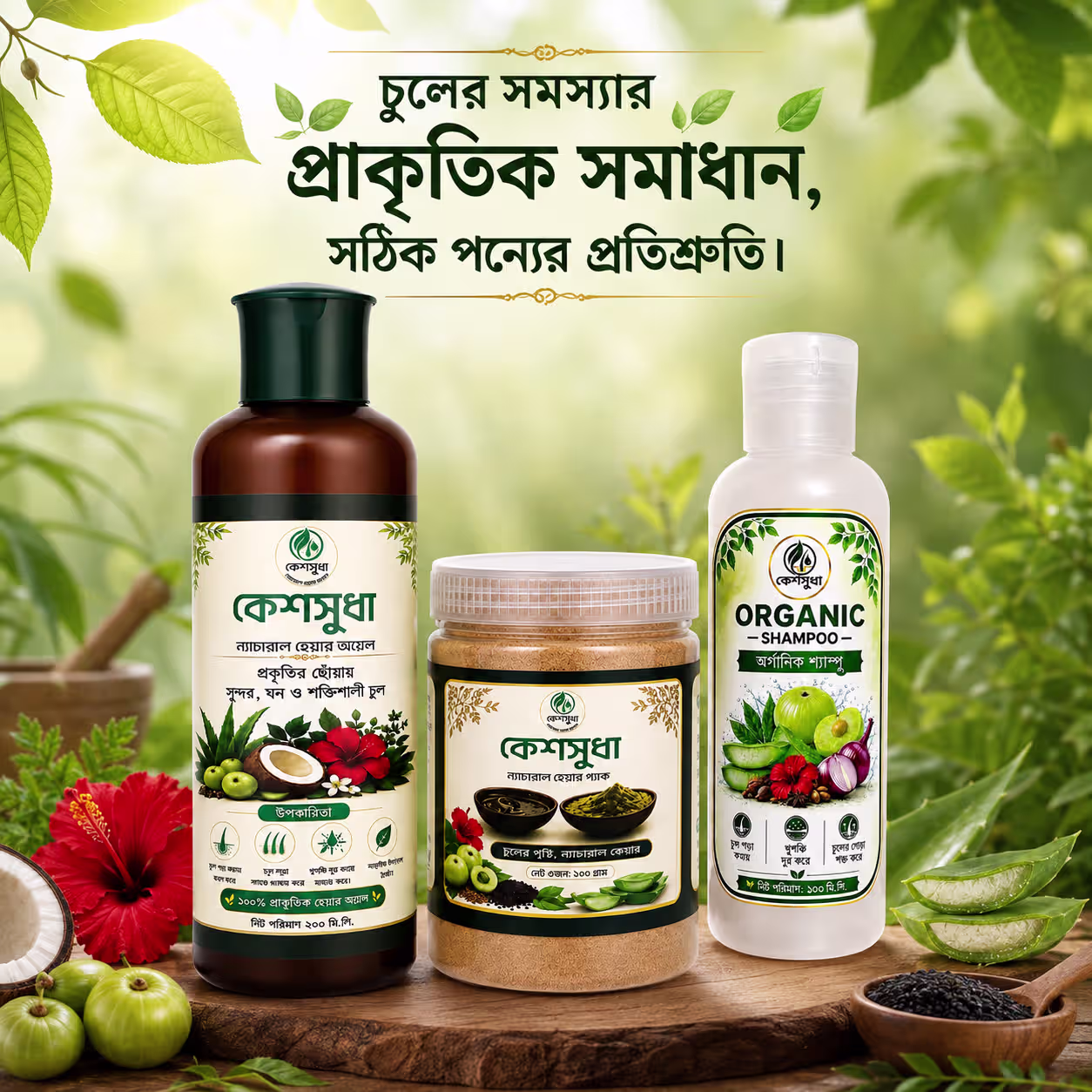 ২০০ মি.লি.অয়েল + ১৫০ গ্রাম প্যাক + এক্সট্রা ৫০ গ্রাম ফ্রি + ফ্রি ডেলিভারি - Image 3